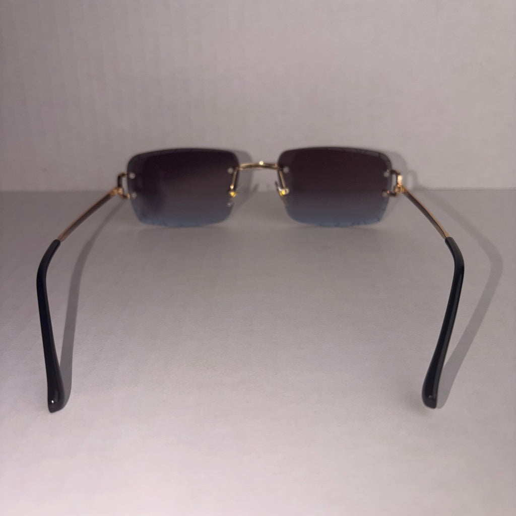 Cartier Glasses With Gold Frames 1:1