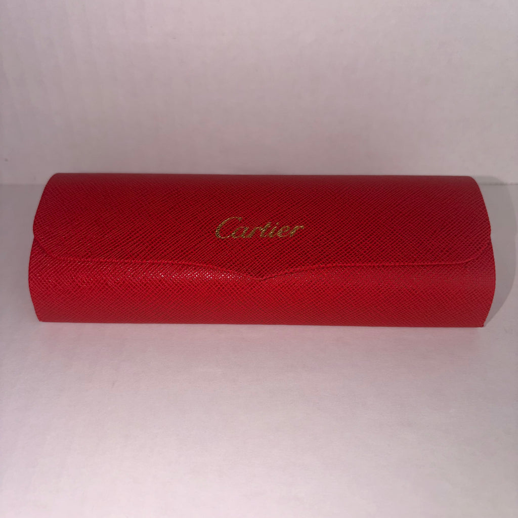 Cartier Glasses With Gold Frames 1:1